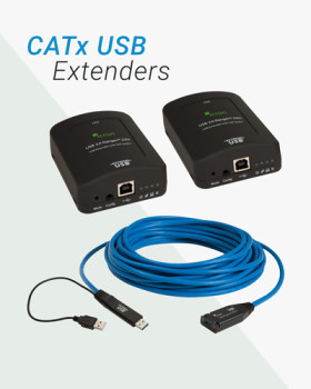 Fiber USB Extenders
