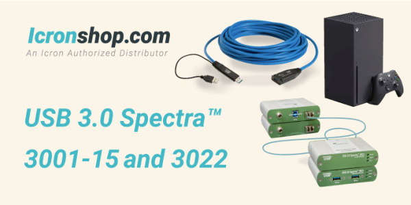 Do the USB 3.0 Spectra™ 3001-15 and 3022Spectra